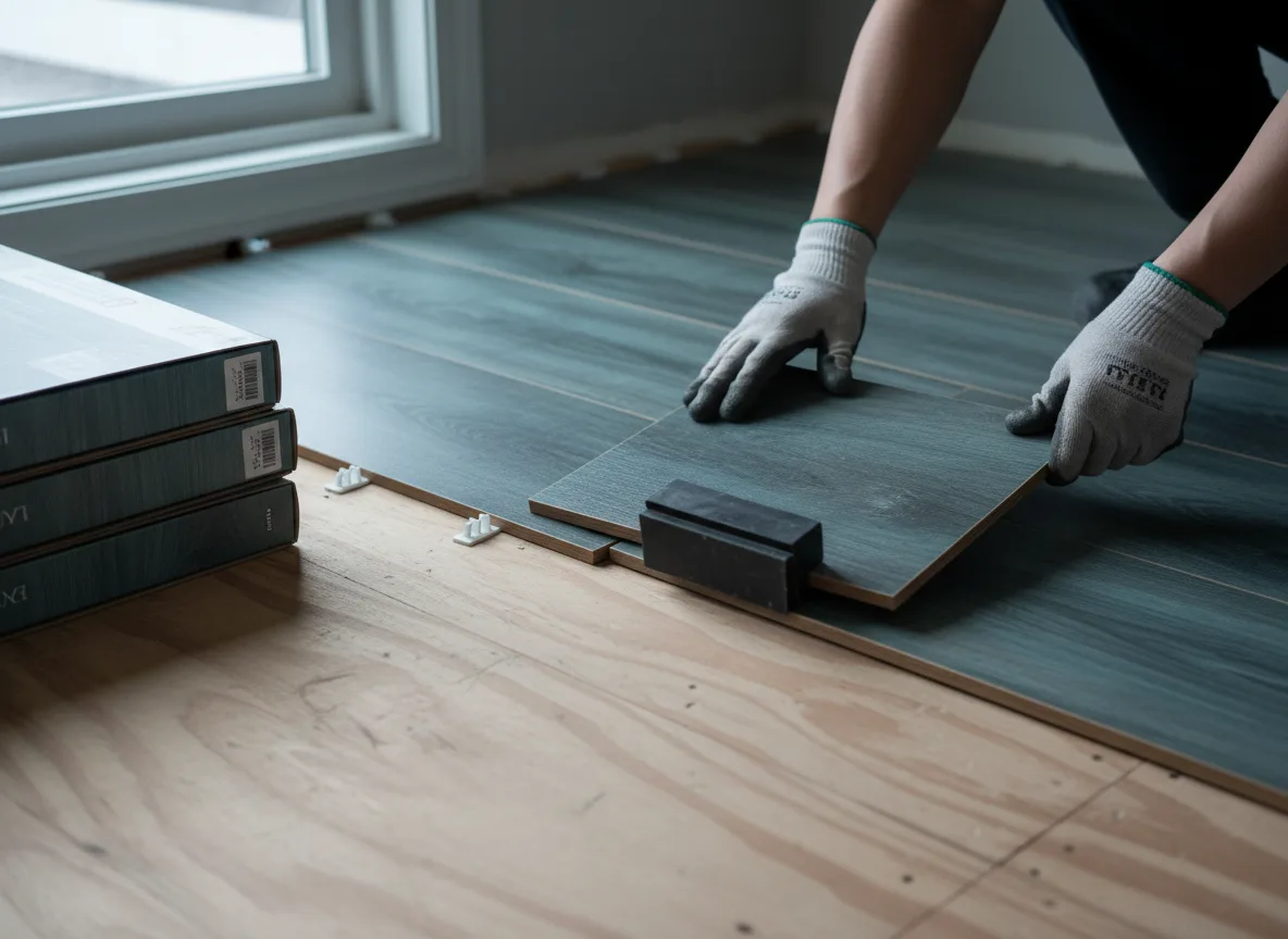 Luxury Vinyl Plank Installation company in Galesburg, ND